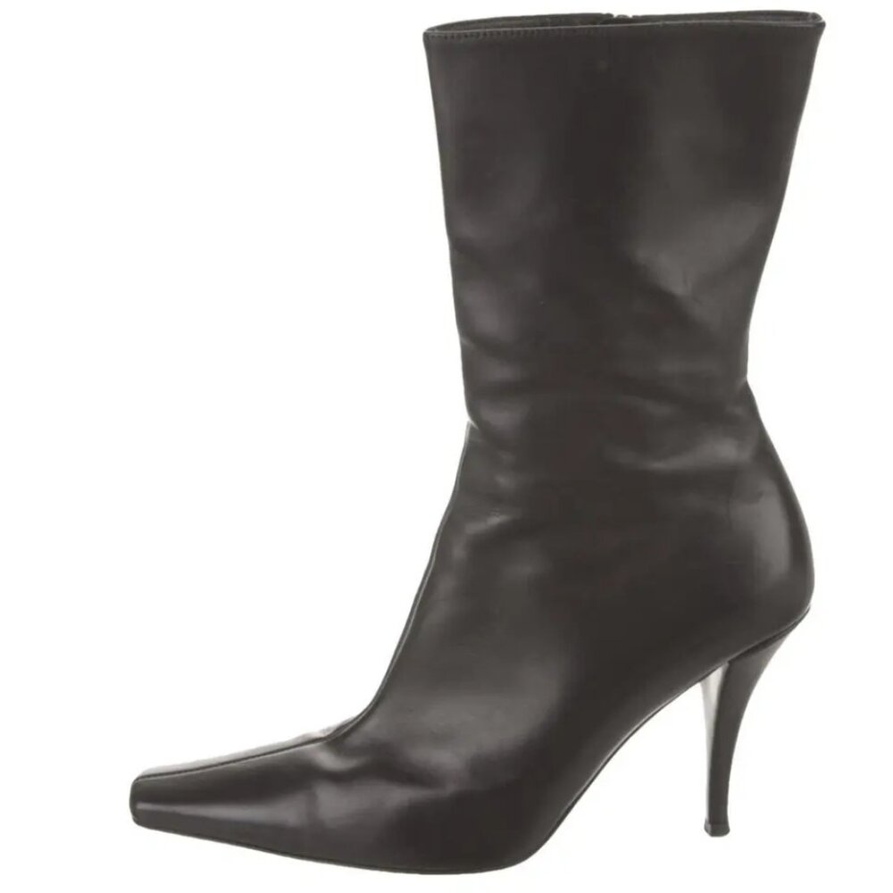 The Row Shrimpton Leather Boot
